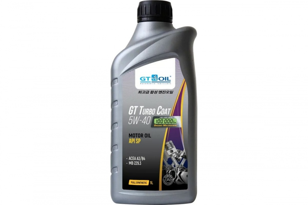 GT OIL Turbo Coat 5W40 1л  SP