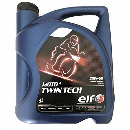 ELF MOTO 4 TWIN TECH 20W60  4л