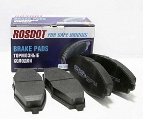 Колодки тормозные передние ROSDOT Daewoo Matiz FDK-MAT-006