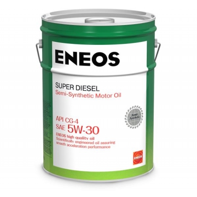 ENEOS SUPER DIESEL CG-4  5W30 20л (п/синт)