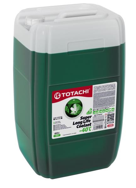 Антифриз TOTACHI SUPER LONG LIFE COOLANT Green -40C 20л