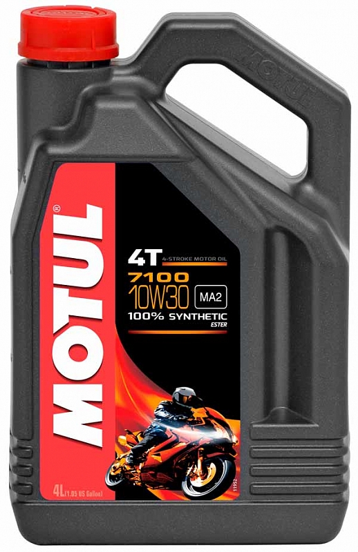 MOTUL 7100 4T 10W30 4л (синт)