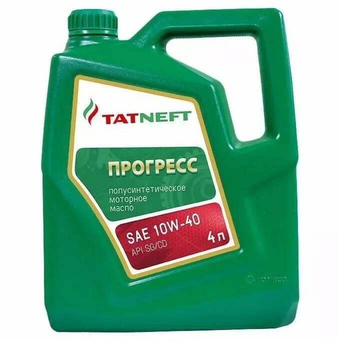 Татнефть Прогресс 10W40  4л  API SG/CD