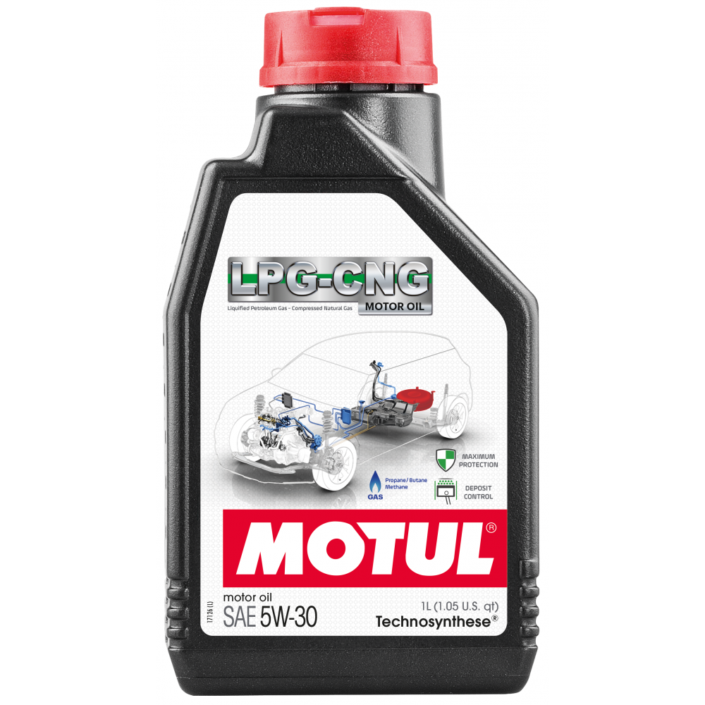 MOTUL LPG/CNG 5W30 1л (для двигателей, работающих на ГАЗУ)