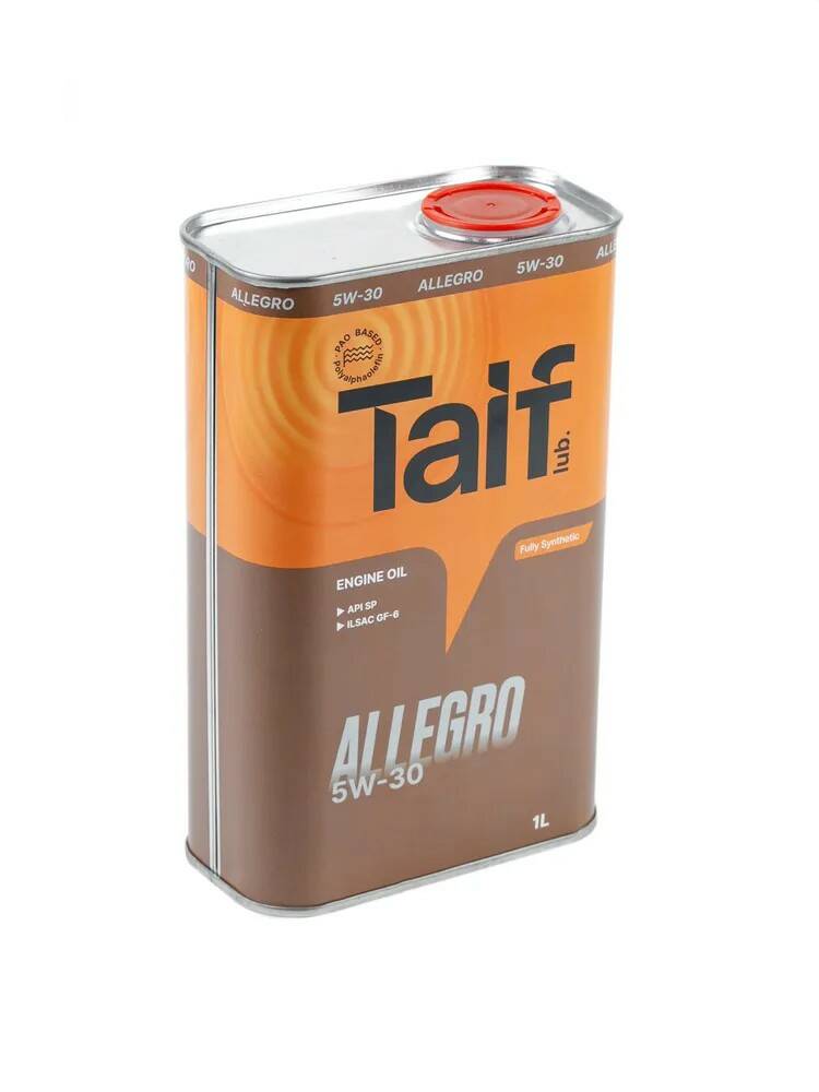 TAIF ALLEGRO 5W30 1л  SP, GF-6