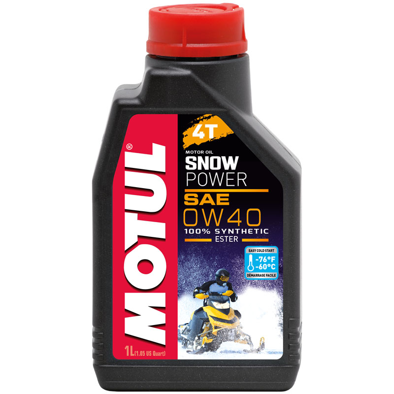 MOTUL Snowpower 4T 0W40 1л (синт)