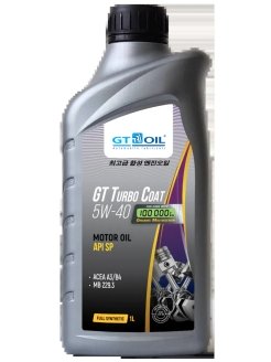 GT OIL Turbo Coat 5W40 1л  SP