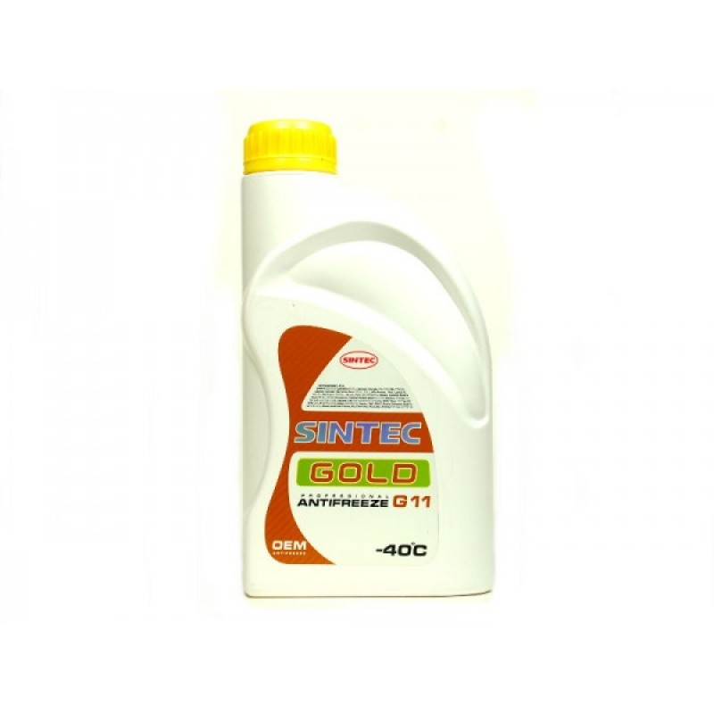 Антифриз Sintec OEM FRANCE TYPE-D YELLOW (желтый) G 12 1кг (-40 С)